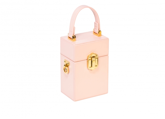 Mini Paolina Hat Box (Pink Velvet) Palladium - Paoli Made in Italy - Shop  online